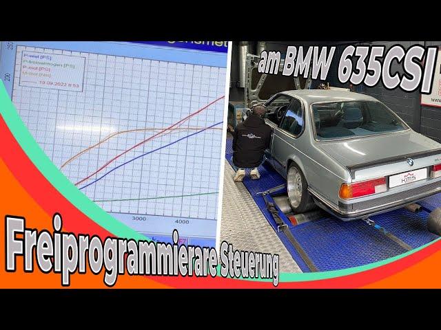 PM Tec freiprogrammierbare Steuerung von KMS im BMW 635 CSI E24