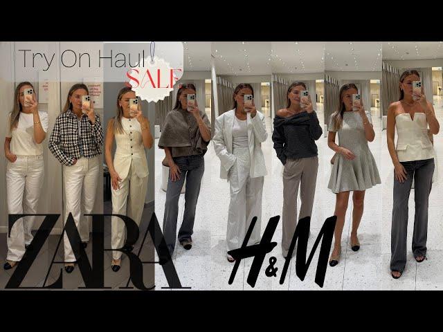 Massive ZARA and H&M  SALE ** | TRY on HAUL | **