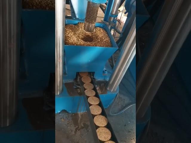 Bronze millings briquette machine