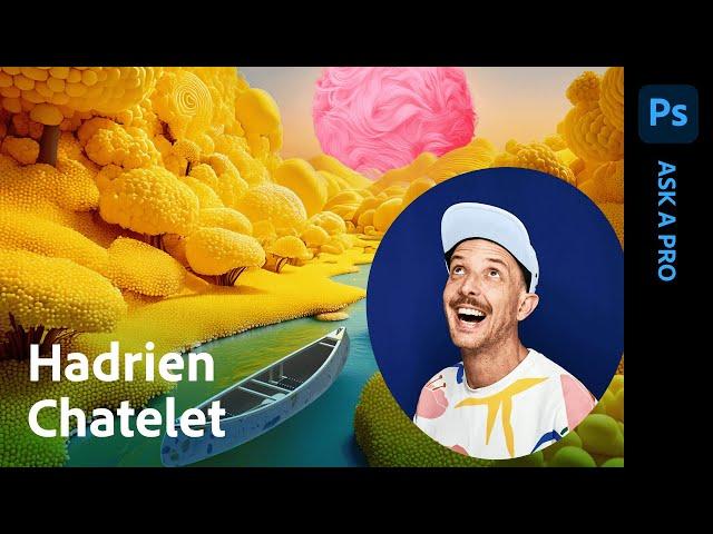 Ask A Pro | Les nouveautés Photoshop avec Hadrien Chatelet | Adobe France