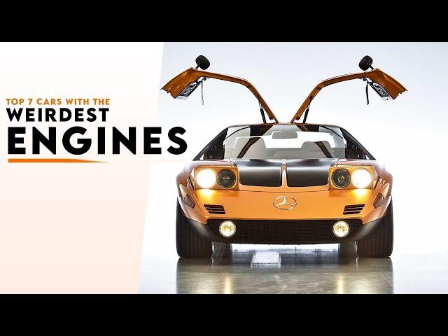 7 Cars with the WEIRDEST Engines!