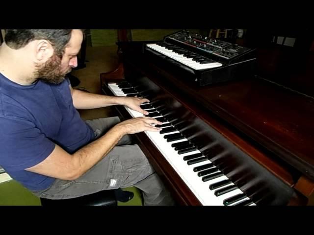 Man With Itchy Beard Rips It Up On Piano classical