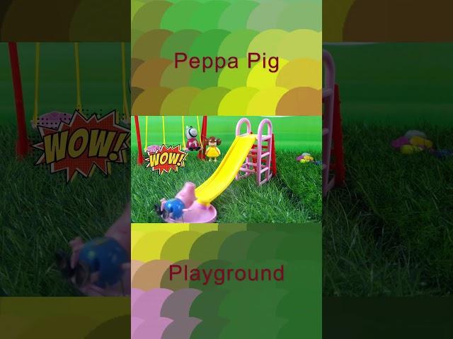 Peppa Pig and Friends at the Children park | Youtube short |