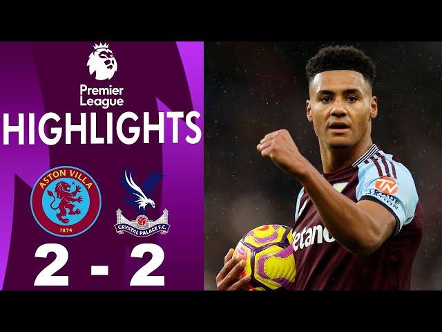 Ollie Watkins Goal | Aston Villa vs Crystal Palace 2-2 Highlights | Premier League 2024/25