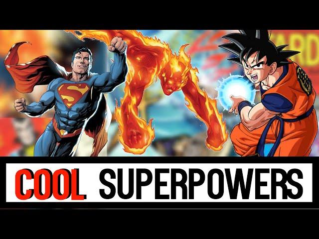 How Do You Craft Cool Superpowers?