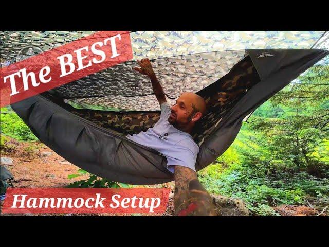 The BEST Hammock Setup For Camping