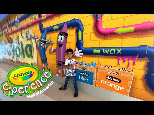 Crayola Experience Mall of America 2022