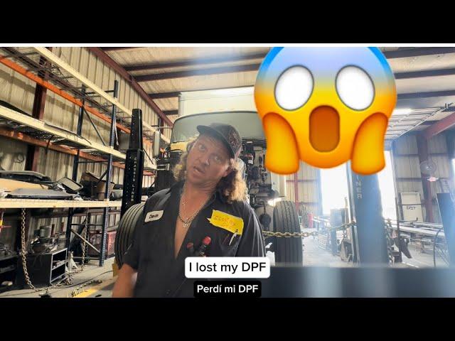 2023 box truck customer states I lost my DPF 