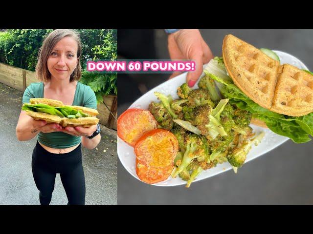 Easy Weight Loss Dinner / Red Lentil Waffles / Low Calorie & High Volume