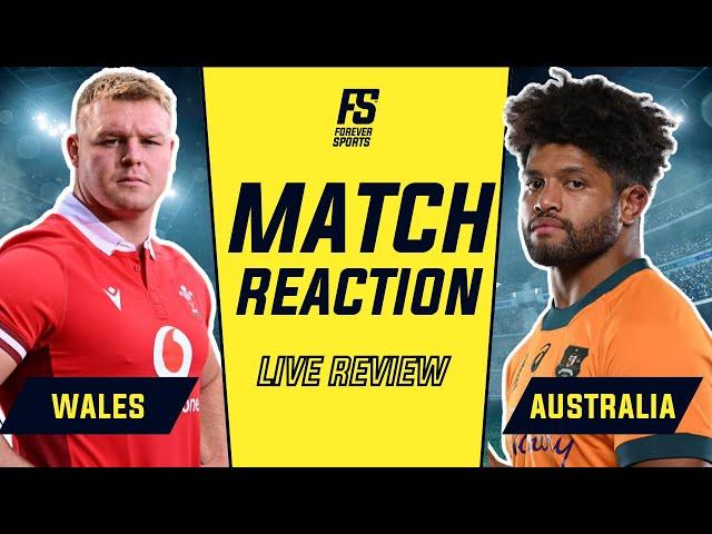 Wales vs Australia Match Reaction | Autumn Nations Series Review