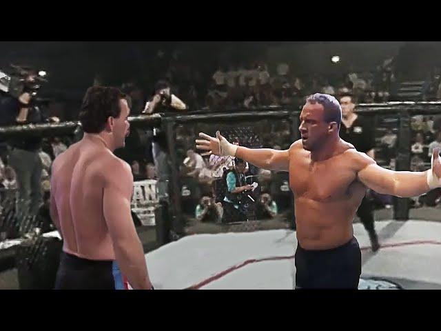 Mark Coleman destroys Don Frye. The Hammer is the godfather of Ground and Pound.