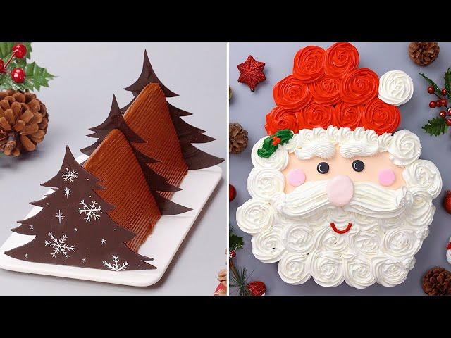 Christmas Cake Decoration Ideas For Celebrating The Season Yummy Holiday Cakes, Cupcakes and More