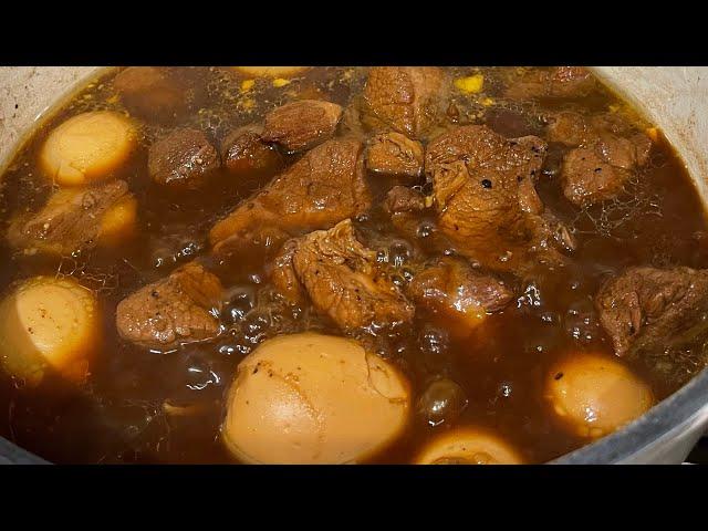 ខសាច់ជ្រូកពងមាន់ [ Braised Pork and Egg] #khmer #yummy #easyrecipe