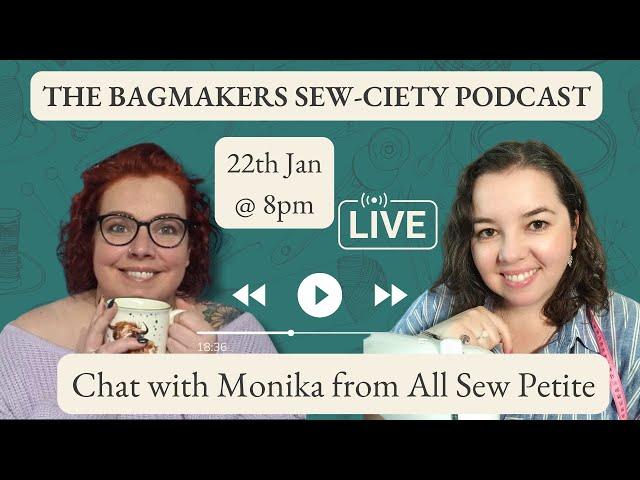 Monika from All Sew Petite on Bag Design, Teaching, and Creative Inspiration