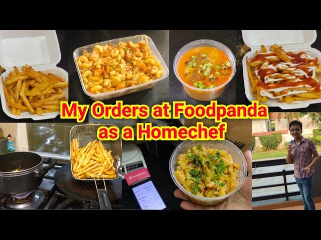 My today's orders at Foodpanda as a Homechef| Some Answers related Food Business at home|Sonia Vlogs