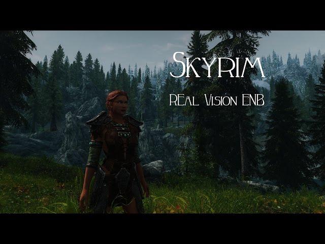 Skyrim Graphics Mod Collection Real Vision ENB - 4k