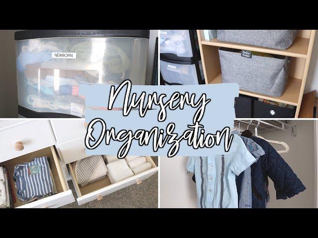 NURSERY ORGANIZATION // BABY BOY'S NURSERY 2020 | Jessica Elle