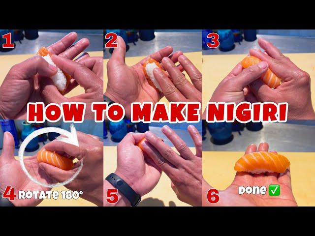 HOW TO MAKE NIGIRI FOR BEGINNERS TO PRO