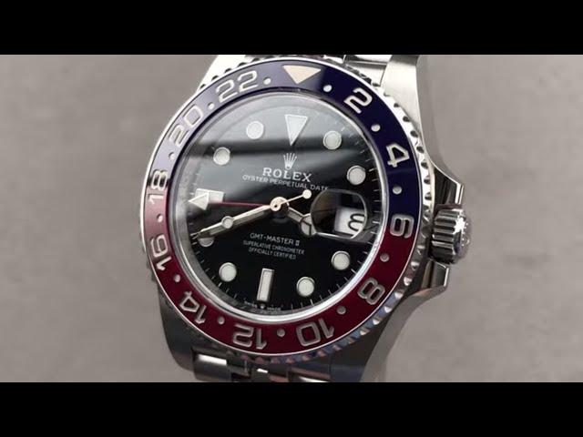 Rolex GMT-Master II "Pepsi" 126710BLRO Rolex Watch Review