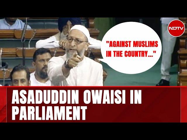 No-Confidence Motion: Asaduddin Owaisi Slams PM Modi In Parliament