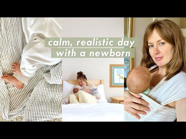 Day in my Life with a Newborn | birth story + first days at home 