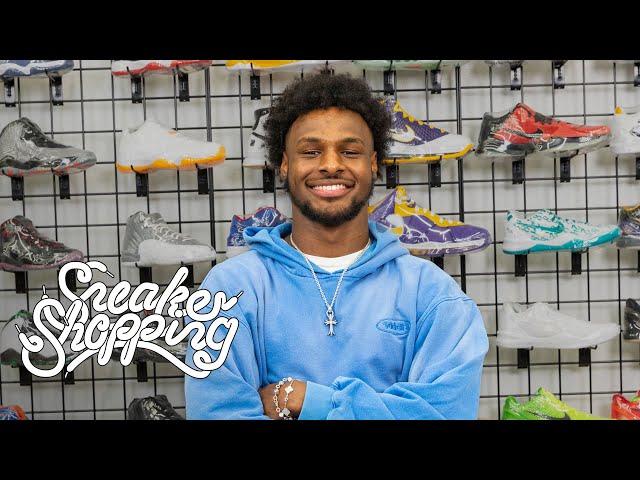 Bronny James Goes Sneaker Shopping With Complex
