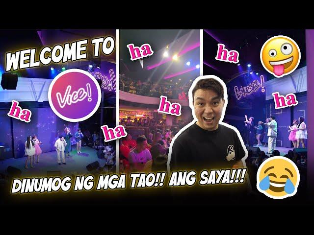 UNANG GABI SA VICE COMEDY CLUB (DUMOG NA AGAD KAHIT SOFT OPENING PA LANG) | CHAD KINIS VLOGS