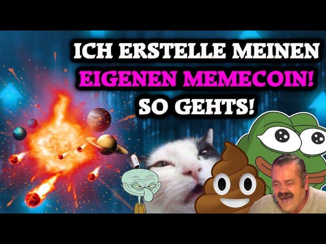 Eigenen Memecoin/Shitcoin Erstellen, Hoch Pushen & Millionen Einsacken!? So gehts