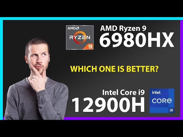 AMD Ryzen 9 6980HX vs INTEL Core i9 12900H Technical Comparison