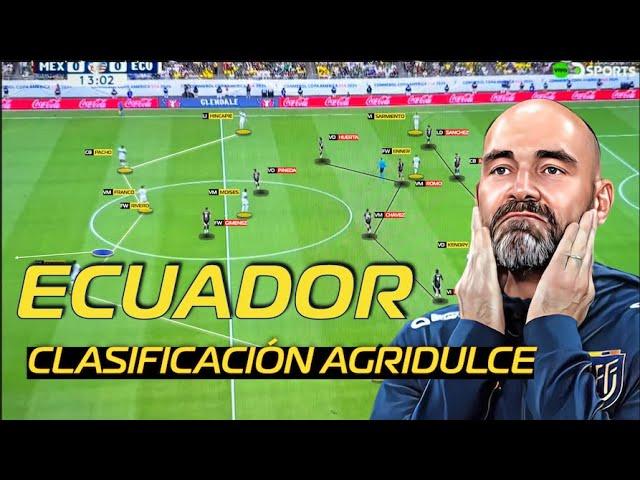 MDJ -  Ecuador clasificó, pero jugando por debajo de lo esperado.