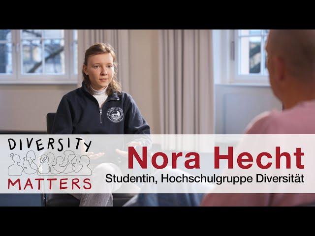 Diversity Matters: Nora Hecht