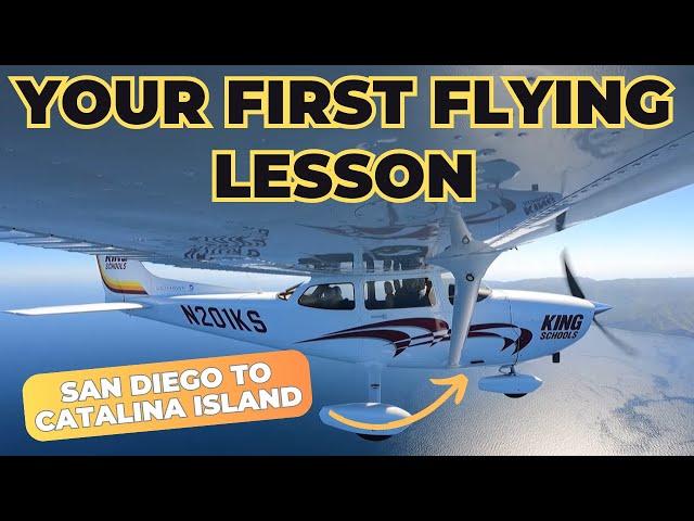 Your First Flying Lesson // An Adventure You'll Never Forget!