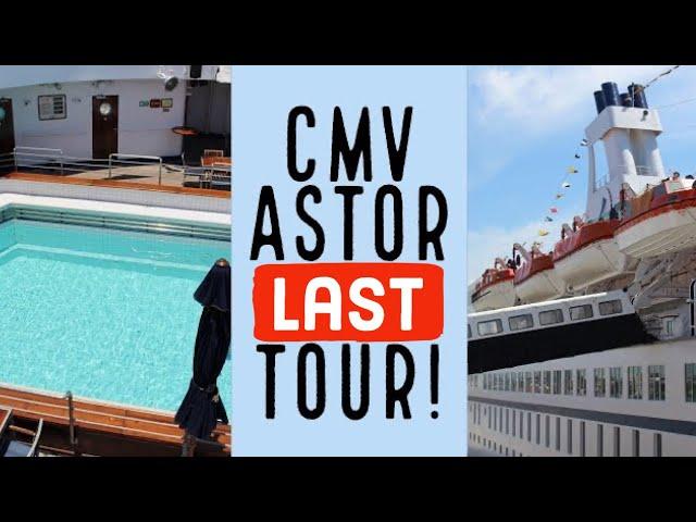 What was it like aboard CMV Astor? Full tour of Astor cruise ship before the ship was scrapped!