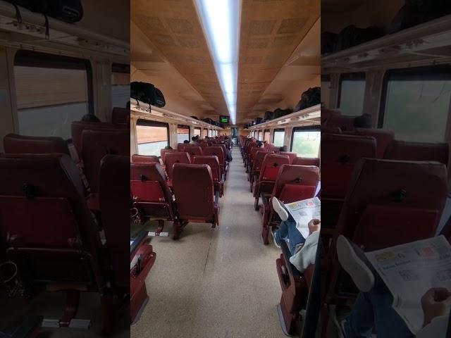 INSIDE India's first private train! The luxurious IRCTC Tejas Express! #indian #railway #india #loco