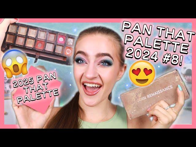 PAN THAT PALETTE 2024 #8!! (rolling in my new palette for 2025!) #panthatpalette #projectpan