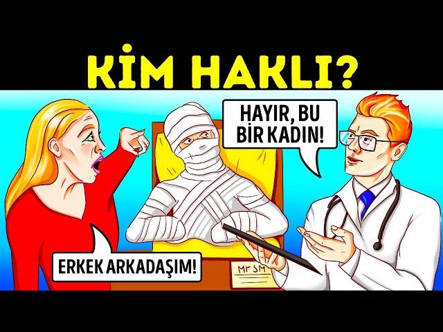 Yalanın Kokusunu Hemen Alanlar İçin 15 Bilmece