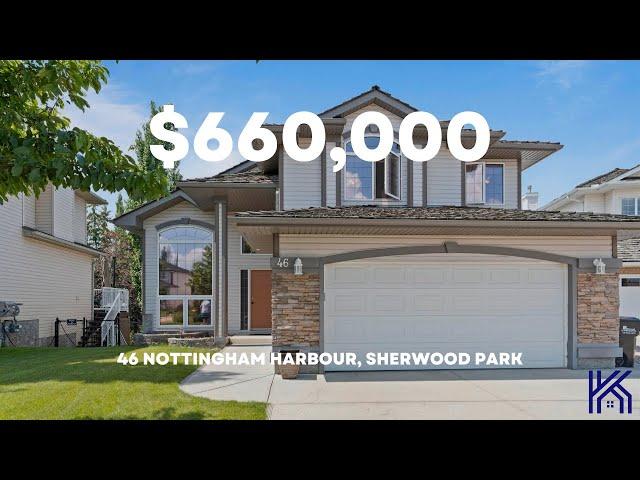 Tour this $660,000 Stunning Bi-Level Home in Sherwood Park!