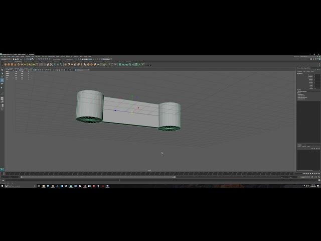 Maya 2018 How to combine objects together