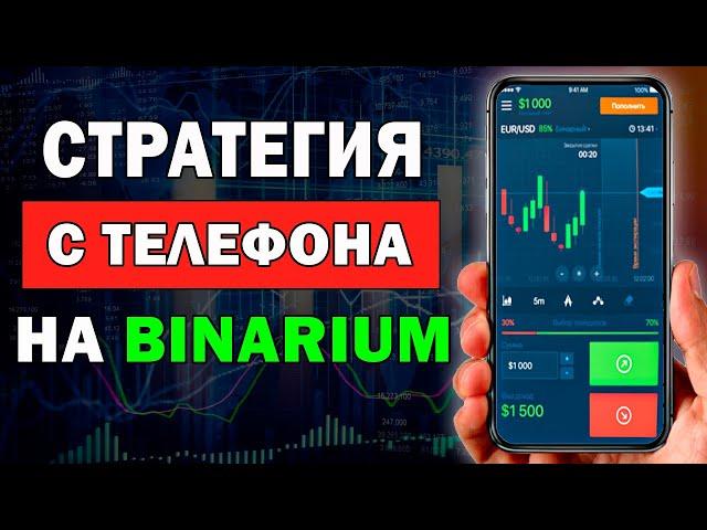 Лучшая Стратегия На 1 Минуту | Торговля С Телефона БИНАРИУМ 2022!