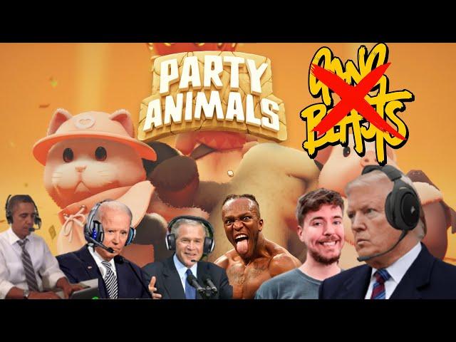 US presidents play Party Animals (Rage)