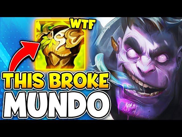 This video shows you why rushing Warmogs on Dr. Mundo is literally game breaking...