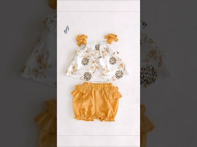 baby girl frock design for summer | summer dress for baby girl #fashiontrends #viral #babyfashion