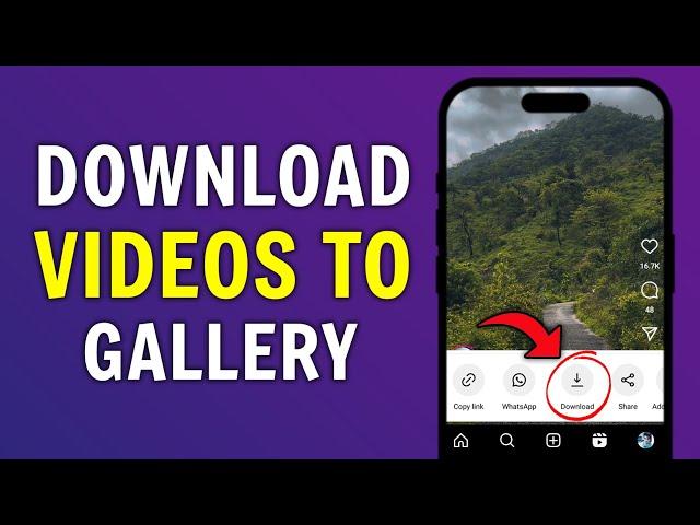 How To Save Videos from Instagram to Gallery Android & iPhone (NEW FEATURE)