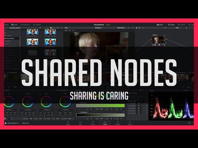 Why You Should Use Shared Nodes! - DaVinci Resolve 15 Tutorial