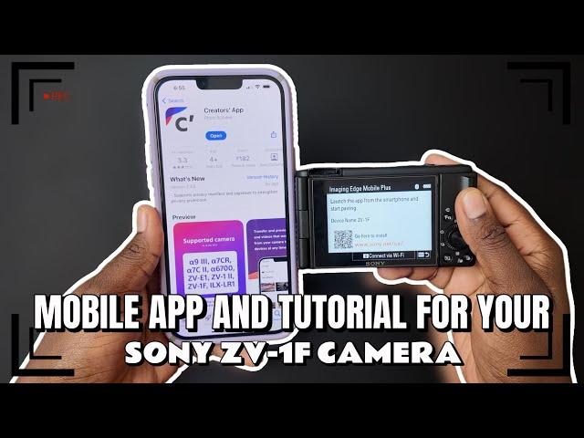 TRANSFER VIDEOS FROM SONY ZV1F TO YOUR SMARTPHONE IN SECONDS