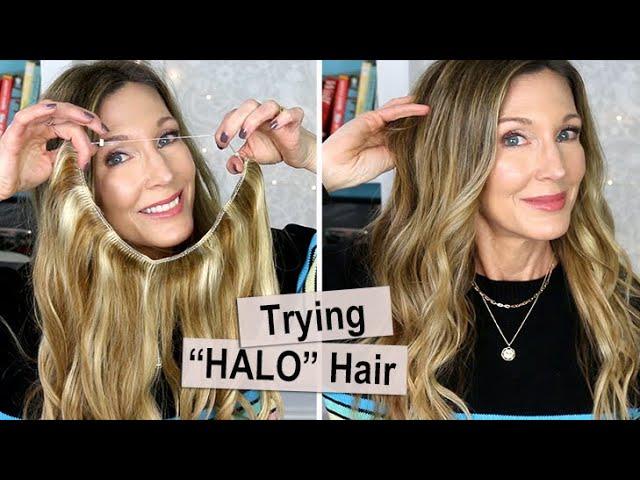 Try-It-Tuesday | Affordable Amazon "HALO" Hair Extensions!