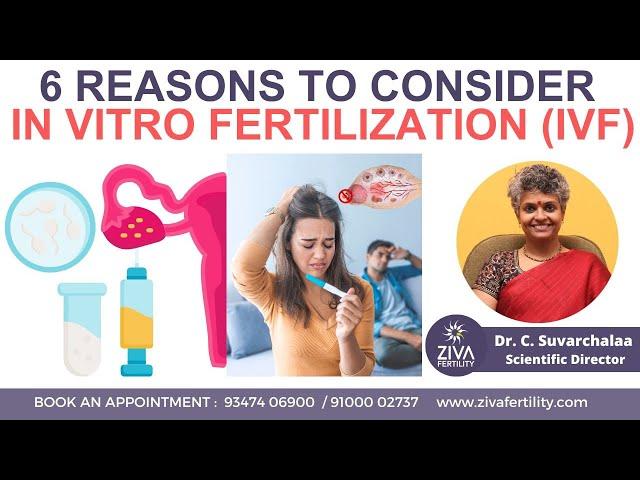 6 Reasons to Consider In Vitro Fertilization | IVF | Dr C Suvarchala | ZIVA Fertility