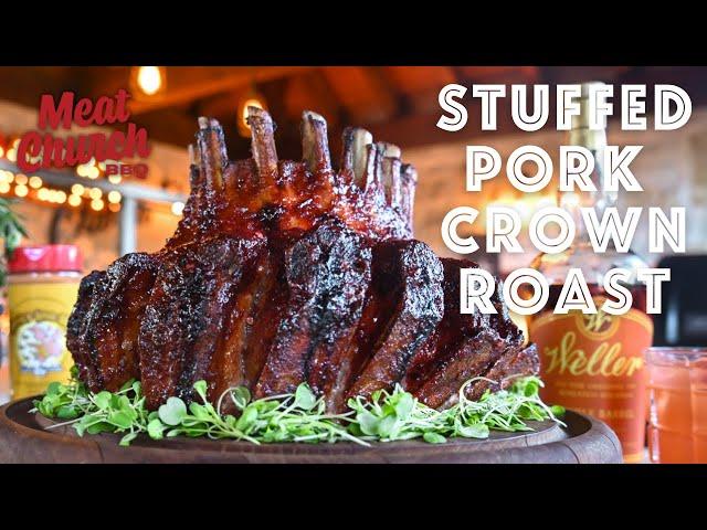 Delicious and Inexpensive Holiday Meal - Stuffed Pork Crown Roast