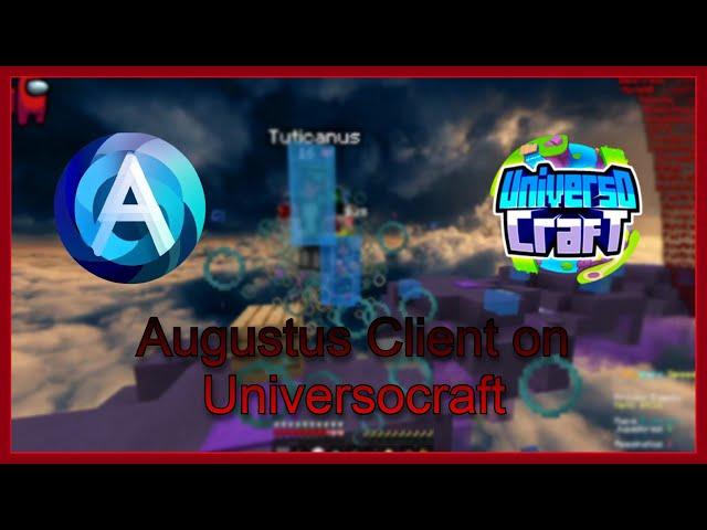 Augustus Client Bypassing Polar AntiCheat | Best Minecraft Hack 1.8.9 - Universocraft