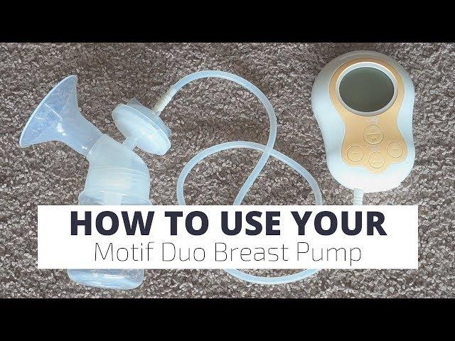 How to Use Your Motif Duo Breast Pump // Momma Alia